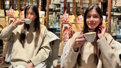 Cosy winter and coffee quests! Shanaya Kapoor’s winter vibes