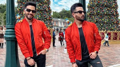 Hong Kong Diaries: Dheeraj Dhoopar Makes Bold Fashion Statement In An Orange Jacket