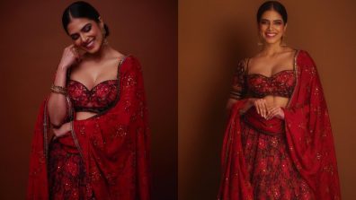 Malavika Mohanan Redefines Royalty In  Floral Printed Lehenga, See Photos