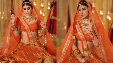 Mouni Roy Sets Exquisite Bridal Fashion Standards in Elegant Lehenga Ensemble