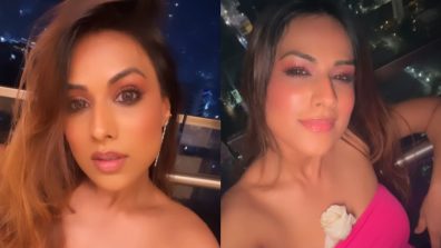 Stunning! Nia Sharma turns all sassy in hot pink off-shoulder outfit