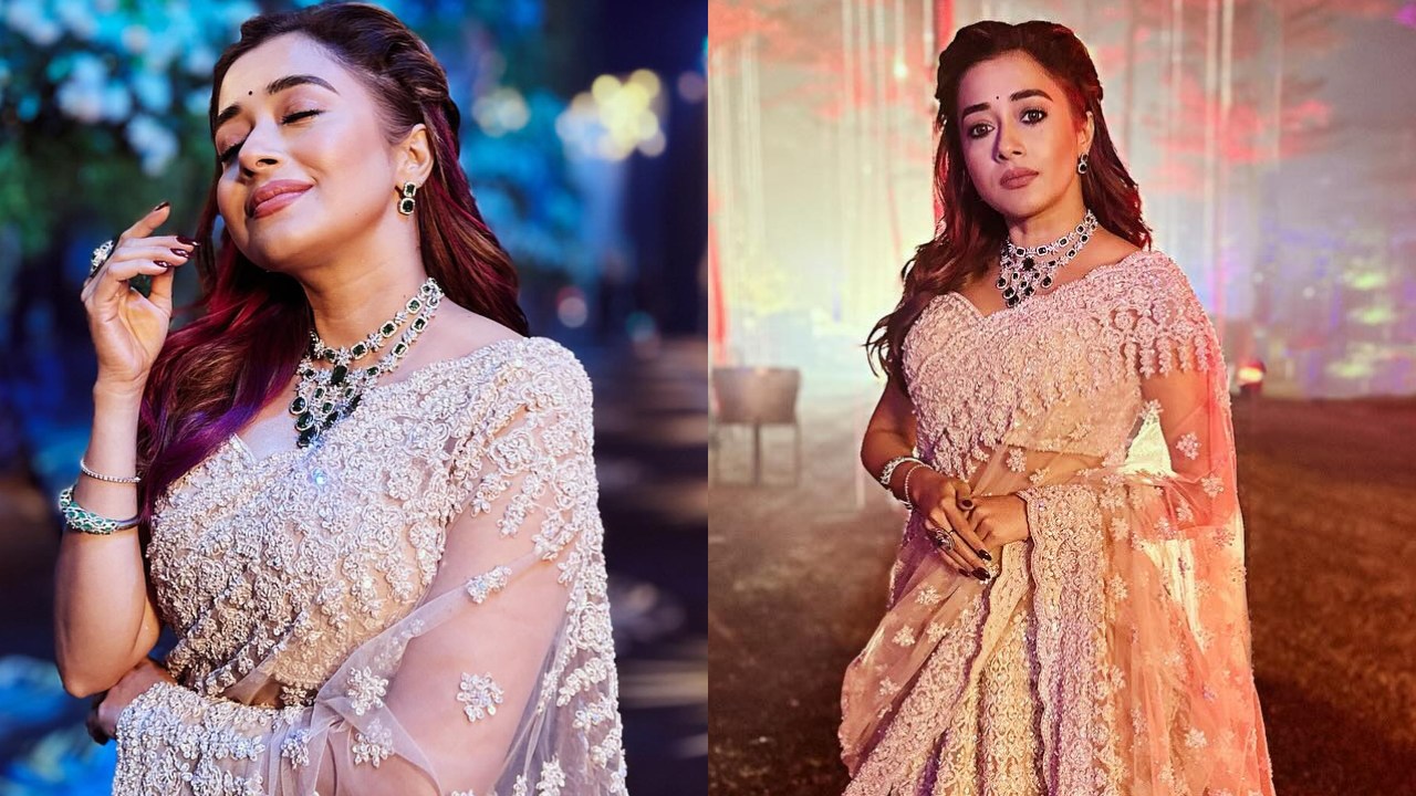 Tina Dutta is beauty personified intricate embellished lehenga set [Photos] 876644