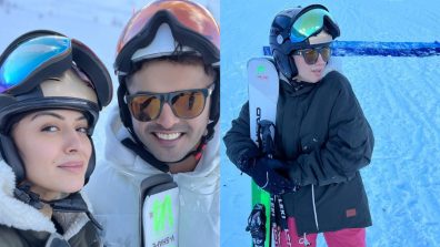 [Viral Photo] Hansika Motwani rejoices skiing in Switzerland