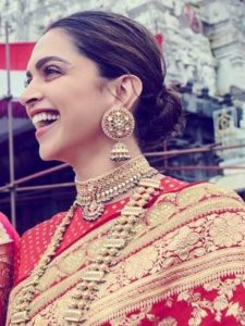 A Guide to the Top 12 Earring Ideas Inspired by Bollywood Actress Deepika Padukone