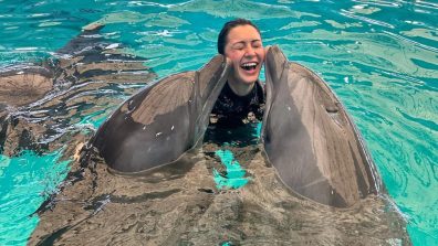 Magical Memories: Hansika Motwani’s Enchanting Moments With Dolphins Revealed!