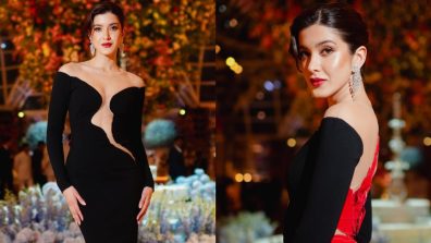 Slaying In Style: Shanaya Kapoor’s Allure In Black Dress And Red Lipstick