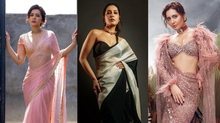 3 Times Raashii Khanna’s Saree Styling Lessons For The Ultimate Vogue Statement! 889514