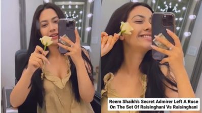 Reem Shaikh’s Secret Admirer Left A Rose On The Set Of Raisinghani Vs Raisinghani