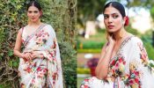 Trend Alert: Malavika Mohanan Exudes Effortless Glamour In A Floral Printed Saree 889675