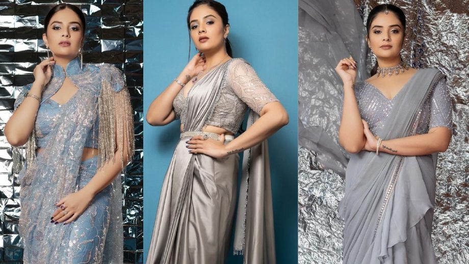 3 Classic Drape Sarees from Sreemukhi's Closet Perfect Picks for Your Sangeet Ceremony 895158