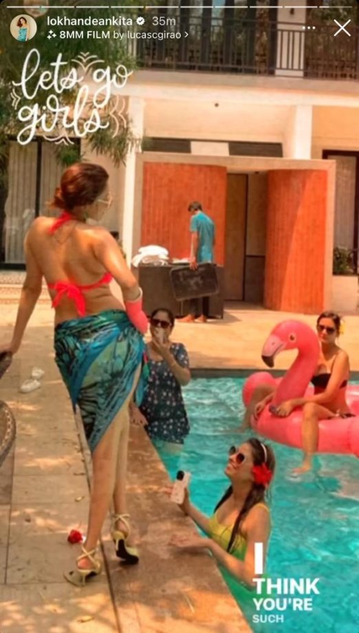 Ankita Lokhande Enjoys Pool Party With Her Girl Squad At Alibaug, See Pics! 896257