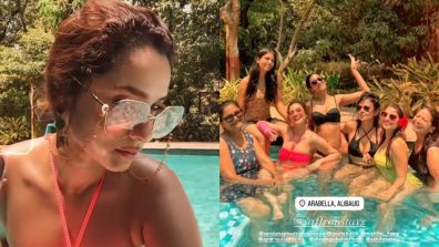 Ankita Lokhande Enjoys Pool Party With Her Girl Squad At Alibaug, See Pics!