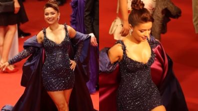 Avneet Kaur’s Stunning Cannes Look In Shimmery Dress, Raghav Sharma’s Reaction Is Unmissable!