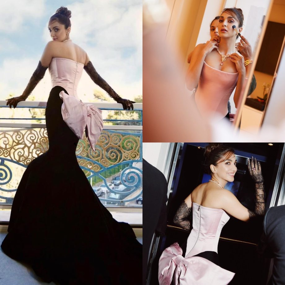 Cannes 2024: Kiara Advani Serves Disney Princess Vibes In Strapless Pink-Black Trail Gown 895821