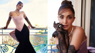 Cannes 2024: Kiara Advani Serves Disney Princess Vibes In Strapless Pink-Black Trail Gown