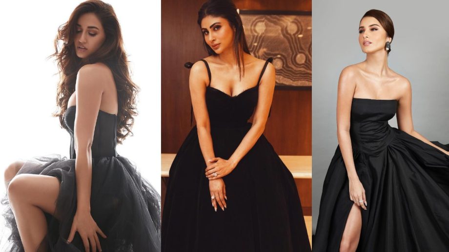 Disha Patani, Mouni Roy Or Tara Sutaria: Who Stuns In A Black Corset Gown? 896127