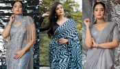 Elevate Your Saree Look With Hairstyles Inspired By Sreemukhi, Curls-Bun