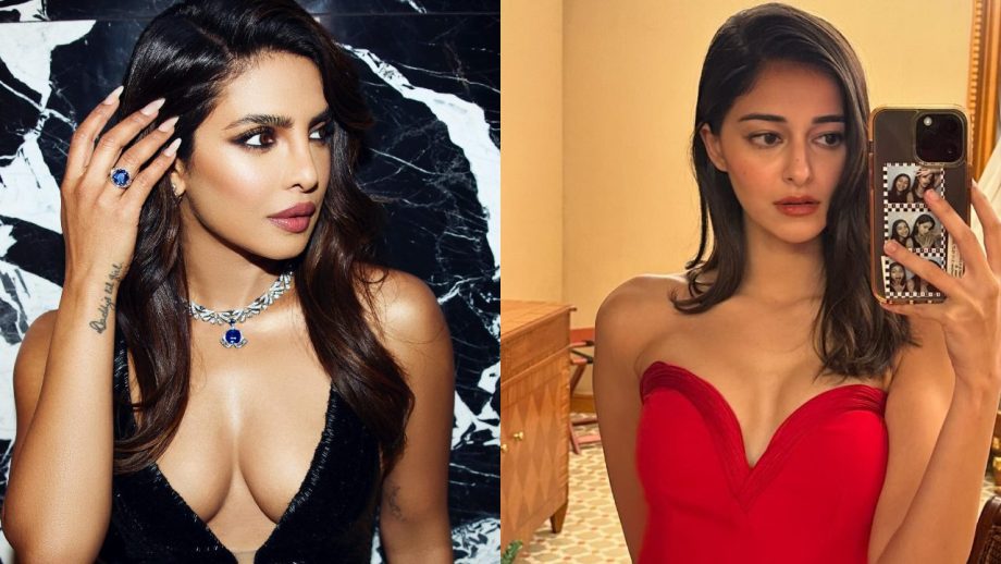 Fashion Face-Off: Priyanka Chopra Vs. Ananya Panday: Who Looks Bewitching In Bodycon Gown? 896496