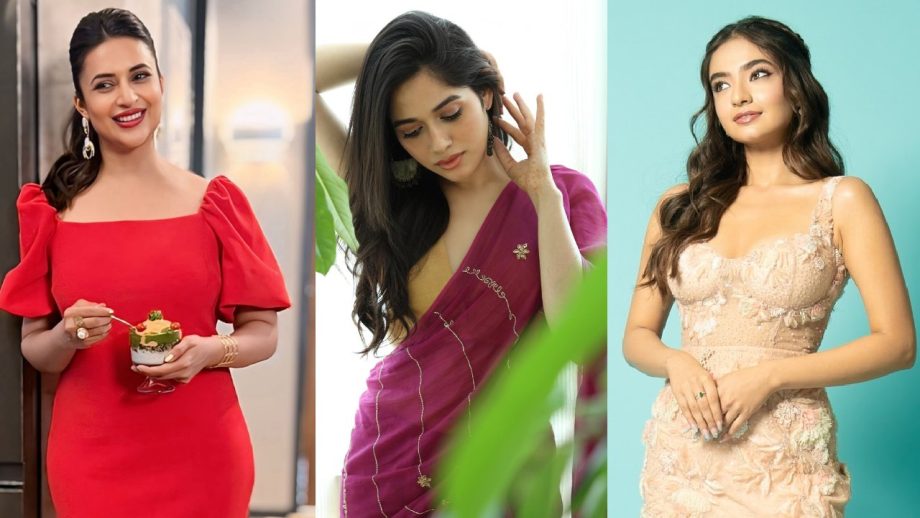 From Gown To Saree: KKK Actresses Divyanka Tripathi, Anushka Sen And Jannat Zubair Flaunts Their Fashionista Vibes With Versatile Style! 896812