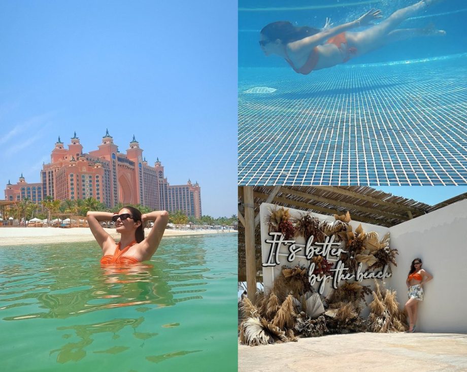From Poolside Glam to Beachside Bliss: Shehnaaz Gill, Amyra Dastur & Mouni Roy's Aquatic Adventures! 896719