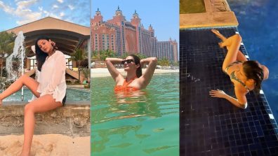 From Poolside Glam to Beachside Bliss: Shehnaaz Gill, Amyra Dastur & Mouni Roy’s Aquatic Adventures!
