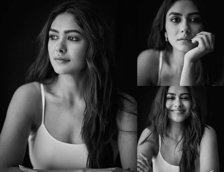 Mrunal Thakur Flaunts Her Quirky Moods in the Latest Monochrome Photoshoot! 895408