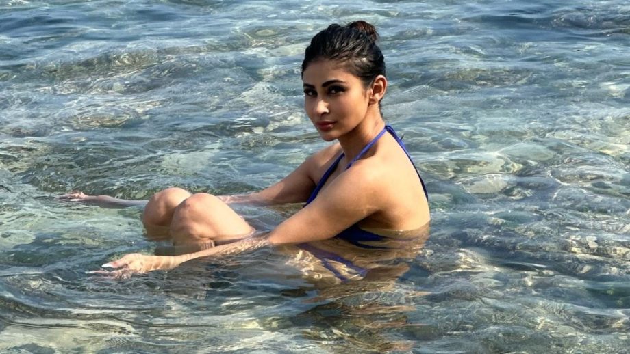 [Photos] Mouni Roy Turns Water Baby As Enjoys Her Beach Vacation In Bali 897853