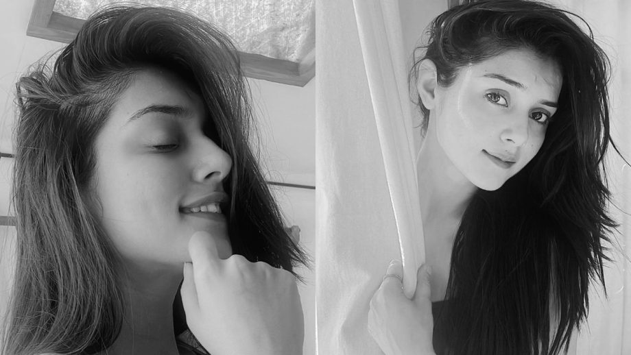 Radhakrishna Fame Mallika Singh's Captivating No-Makeup Glam in Stunning Monochrome Pictures! 894789