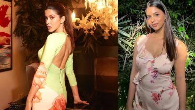 Shanaya Kapoor Slays In Backless Maxi Dress, Her BFF Suhana Khan Loved It!