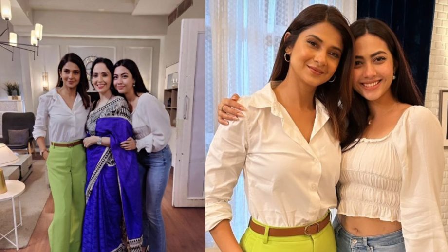 Sneak Peek: Jennifer Winget’s Poses with Reem Shaikh and New Cast Members of ‘Raisinghani vs Raisinghani’ Show 895314