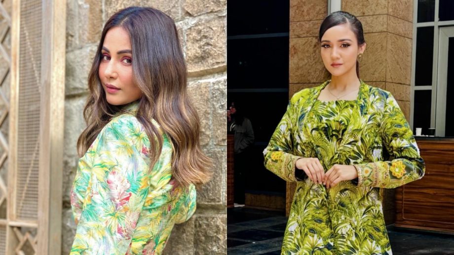 Style Wars: Hina Khan vs. Ashi Singh: Whose Green Co-Ord Set Will You Choose for Office Glam! 894099