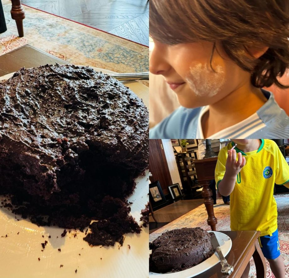 Sweet Moments: Kareena Kapoor Shares Heartwarming Pictures of Her Sons Making a Cake for Mother's Day! 894833