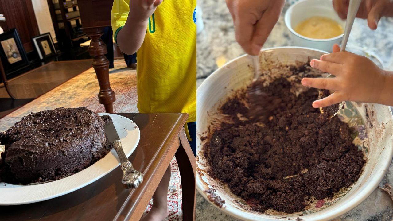 Sweet Moments: Kareena Kapoor Shares Heartwarming Pictures of Her Sons Making a Cake for Mother's Day! 894834