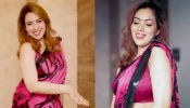 TMKOC'S Munmun Dutta Grooves In Pink Satin Saree On 'Gulabi Sadi' Fan Says, 'Jetalal Toh...." 897895