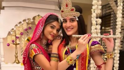 YRKKH Fame Pranali Rathod And Navika Kotia Divine Look In A Radha-Krishna Avatar, See Pic!