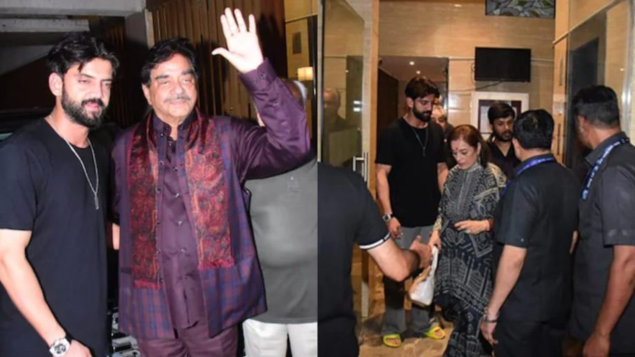 1. Future Son-In-Law Zaheer Iqbal And Shatrughan Sinha Family Visit Before The Wedding 901767