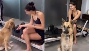 Ananya Panday Starts Sunday Fun With Pilates Workout Session With Furry Friend, Checkout Photos! 902336