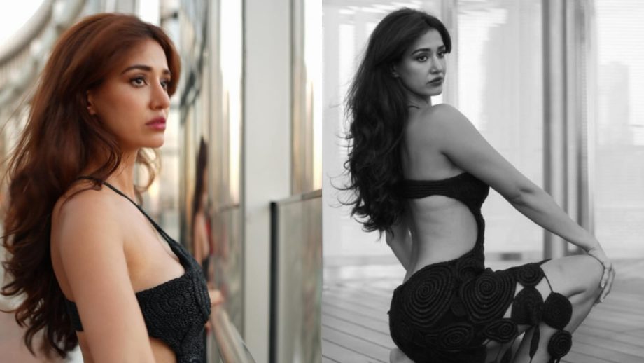 Disha Patani Turns 'Black Beauty' In Backless Dress, Mouni Roy Calls Her 'Ethereal' 900586