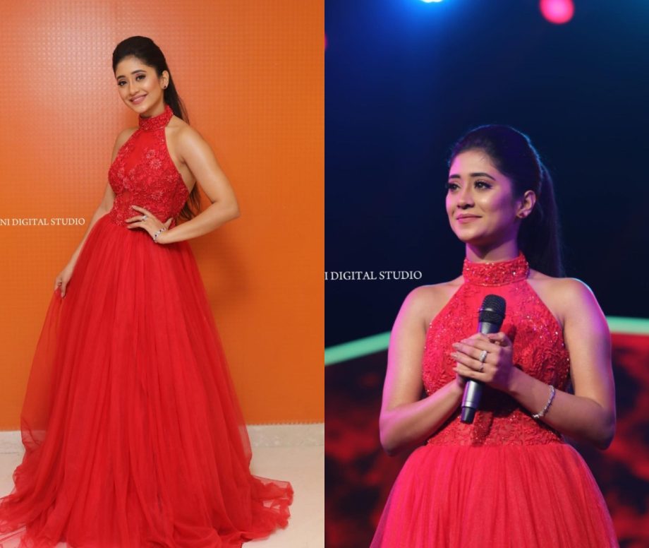Fashion Alert! Shivangi Joshi's 8 Most Jaw-Dropping Red Fit Style Moments 903924