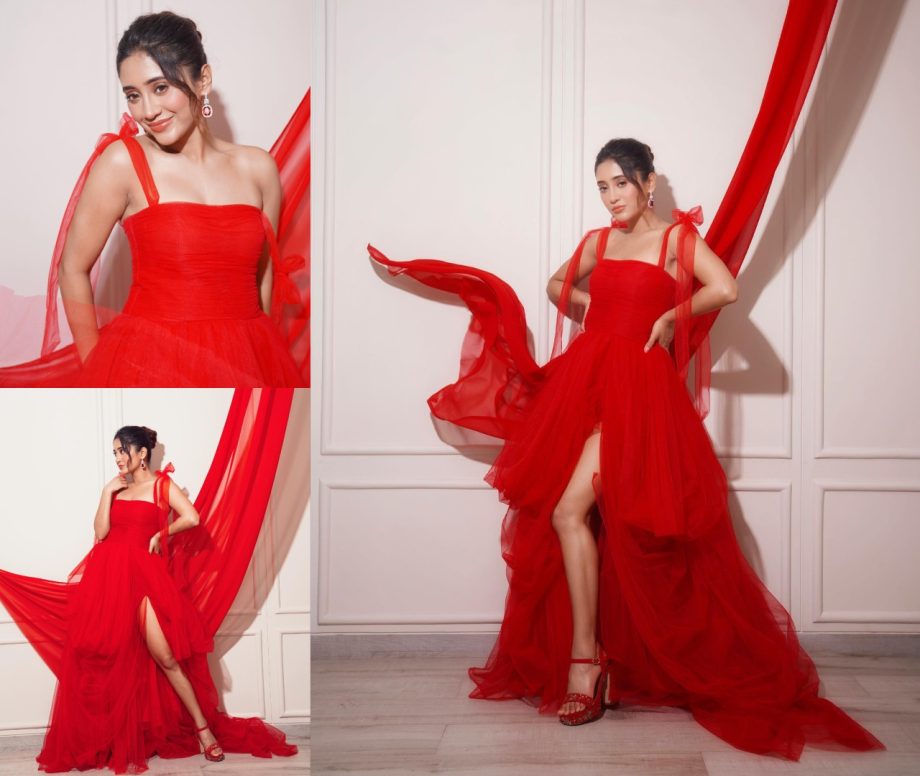 Fashion Alert! Shivangi Joshi's 8 Most Jaw-Dropping Red Fit Style Moments 903928