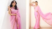 Fashion Face-Off: Kriti Sanon Vs. Ayeza Khan: Who Wore Blush Pink Saree With High-Neck Blouse Better? 901083
