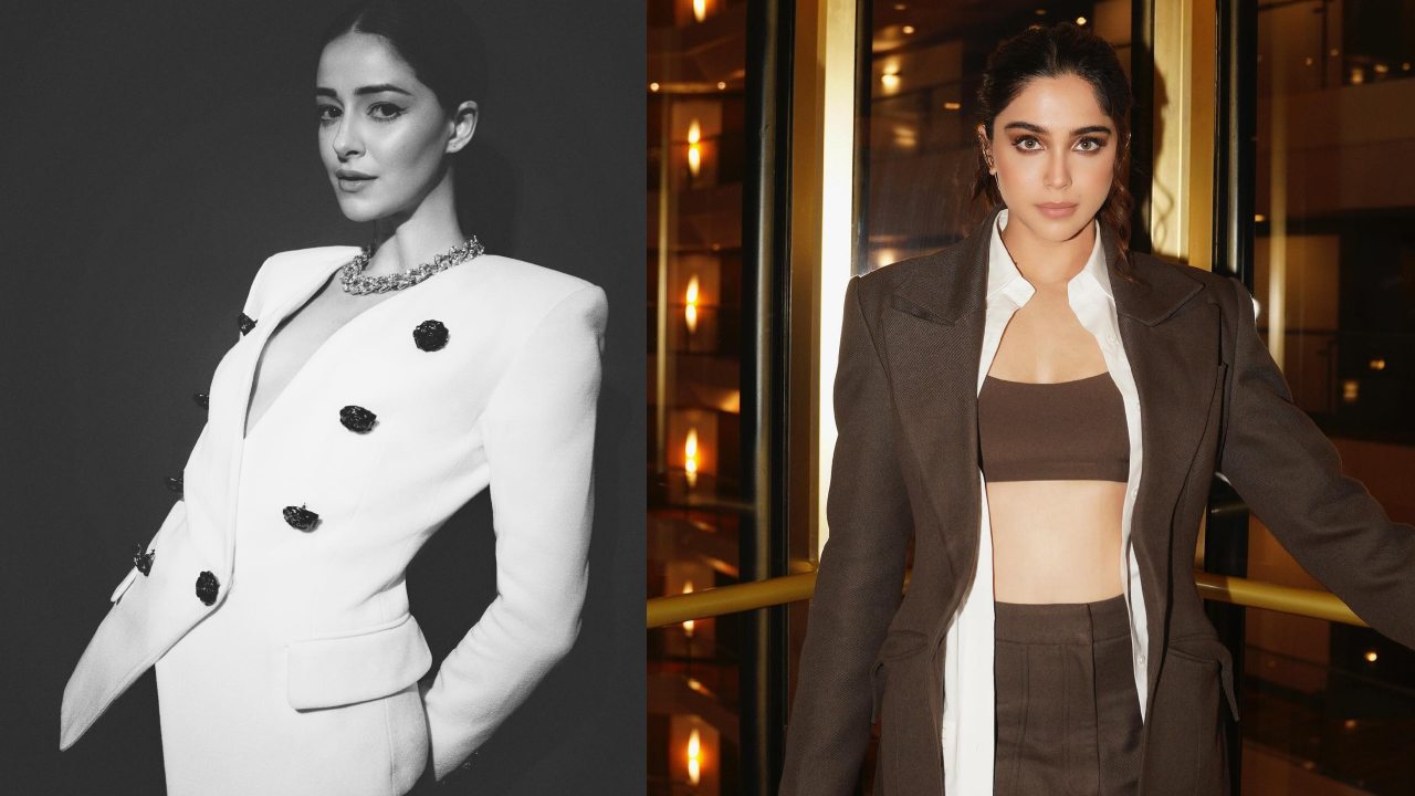 Get The Code From Ananya Panday And Sharvari Wagh To Rock Blazer Look 903020