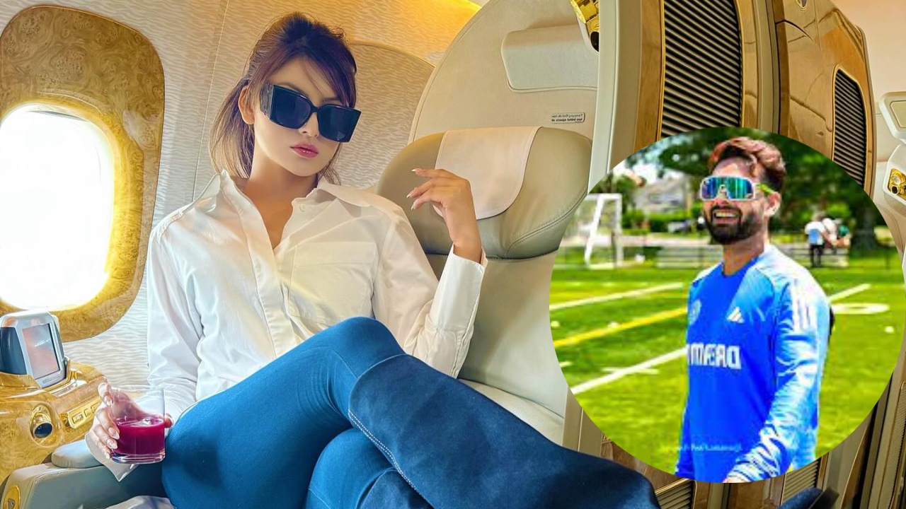 HL- Is Urvashi Rautela flying to New York to show her support for Rishabh Pant in the T20 World Cup? Fans speculate 898436