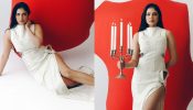 Malavika Mohanan Rocks Summer Fashion In Thigh-high Slit Gown With Funky Crocs 897986