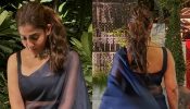 Nayantara Looks Sexy In Blue Sleeveless Design Blouse And Saree, Checkout Photos 903998