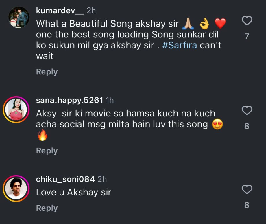Netizens Rave About 'Khudaya' The Soulful Melody from 'Sarfira' Featuring Akshay Kumar and Radhikka Madan 903812