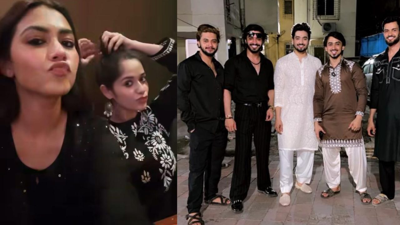 [Photos] Social Media Influencers Jannat Zubair, Faisal Shaikh, Reem Shaikh And Others Celebrate Eid 901151