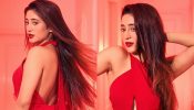 [Photos] Yeh Rishta Kya Kehlata Hai Fame Shivangi Josh Look Radiant In Fiery Red Backless Gown 902651