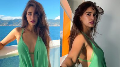 [Pics] Disha Patani Looks Gorgeous In Backless Gown, Mouni Roy Calls Her, ‘Belle Of The Ball’