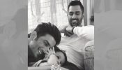 Revisiting the cute image of Sushant Singh Rajput & Ziva Dhoni with MS Dhoni 900148